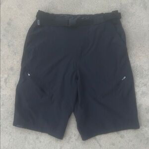 ZOIC Men's Black Belted MTB Cycling Shorts Size L